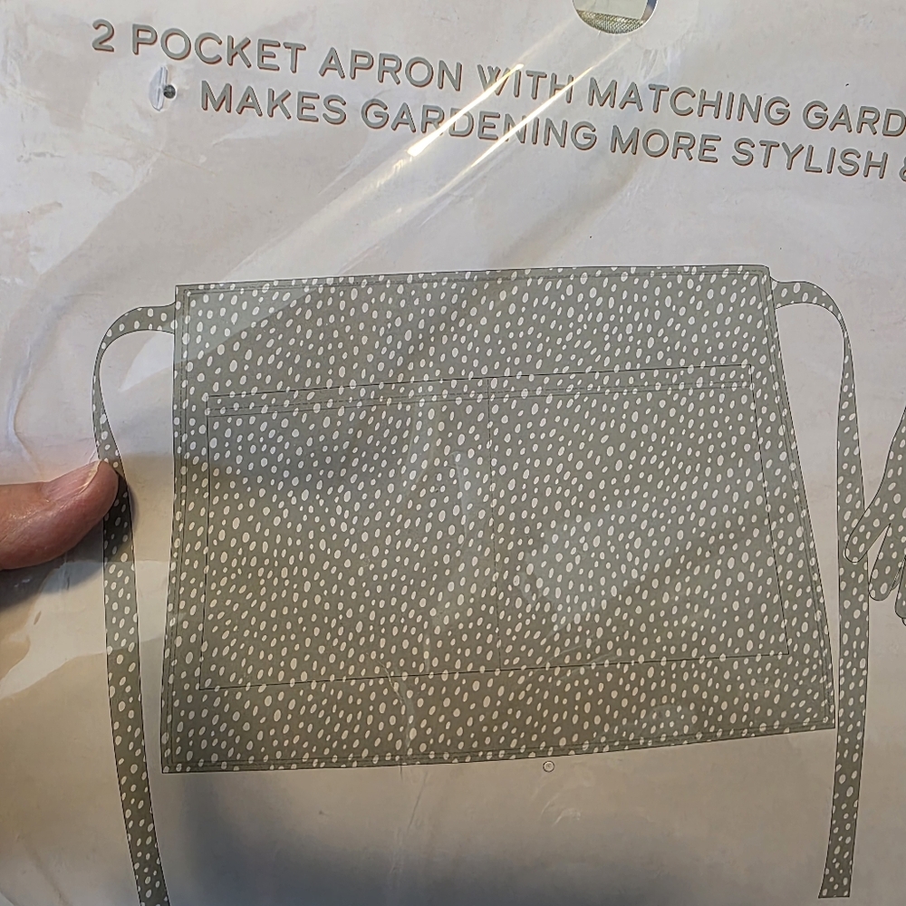 Mint Green Polka Dot 3 Piece Gardening Gift Set NEW - Picture 4 of 6